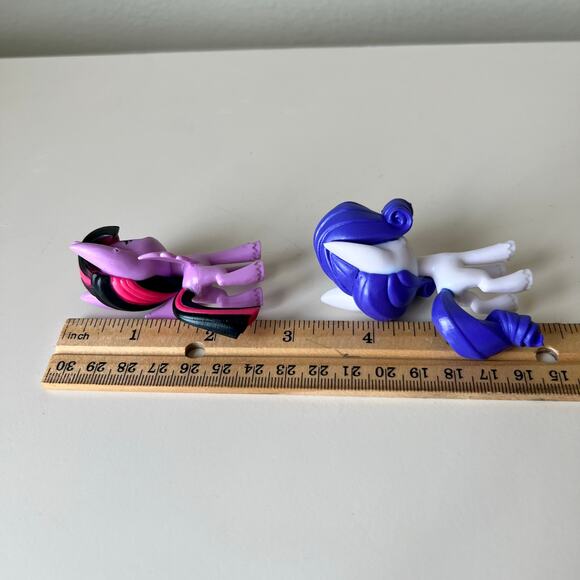 My Little Pony MLP Twilight Sparkle and Rarity Figure Lot Cake Topper - Picture 5 of 7